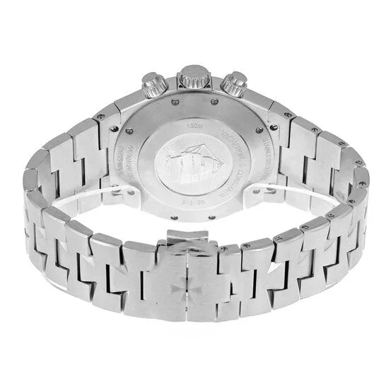 Bracelets JMS always Original Vacheron Constantin Overseas Chronograph Blue Dial Stainless Steel Mens Watch 49150B01A9745