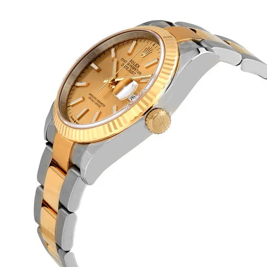Bracelets Original Rolex Datejust 36 Champagne Dial Mens Stainless Steel and 18kt Yellow Gold Oyster Watch 126233CSO JMS always Bracelets Original Rolex Datejust 36 Champagne Dial Mens Stainless Steel and 18kt Yellow Gold Oyster Watch 126233CSO JMS always