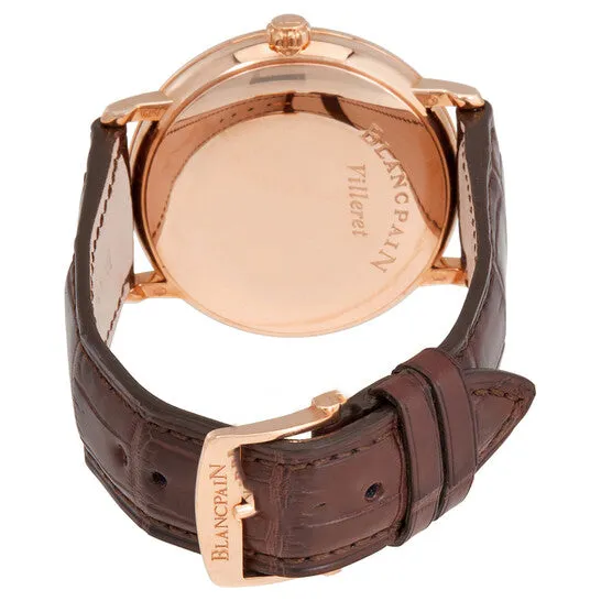 Earrings Original Blancpain Villeret Ultraplate Opaline Dial 18K Rose Gold Automatic Mens Watch 6223364255A JMS always Earrings Original Blancpain Villeret Ultraplate Opaline Dial 18K Rose Gold Automatic Mens Watch 6223364255A JMS always