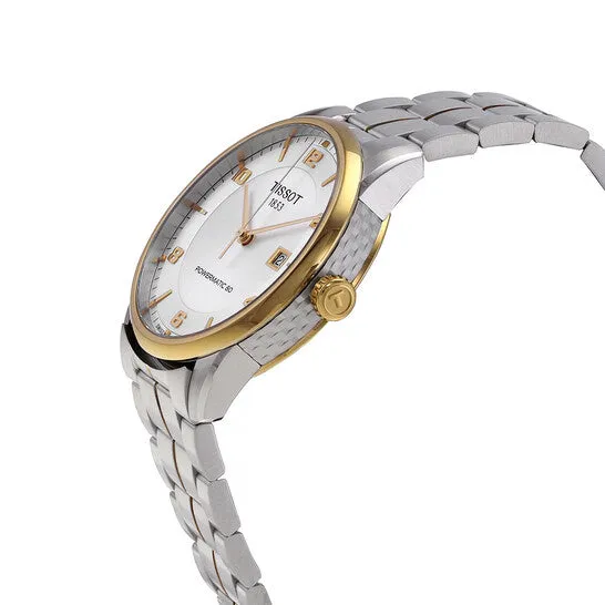 JMS always Original Tissot Luxury Automatic Silver Dial Twotone Mens Watch T0864072203700 Rings