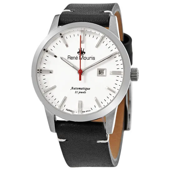 JMS always Watches Original Rene Mouris Noblesse Automatic White Dial Ladies Watch 10106RM1