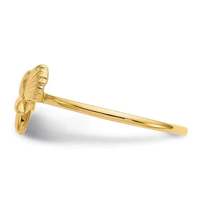 Rings Goldia 14K Yellow Gold Polished Shell u0026 Starfish Ring