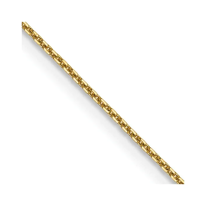 14k 8mm DC Round Open Link Cable Chain TreasureFineJewelers Rings