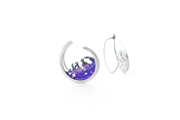 Orfega Earrings Wave Drop Earrings Orfega Earrings Wave Drop Earrings