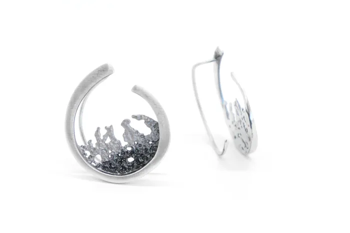 Orfega Earrings Wave Drop Earrings Orfega Earrings Wave Drop Earrings