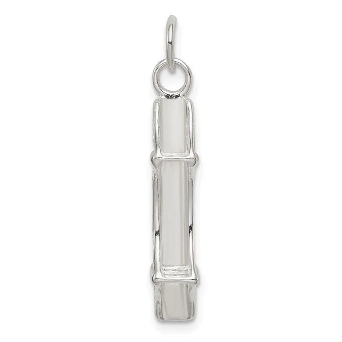 TreasureFineJewelers Rings Sterling Silver Mackinac Bridge Charm