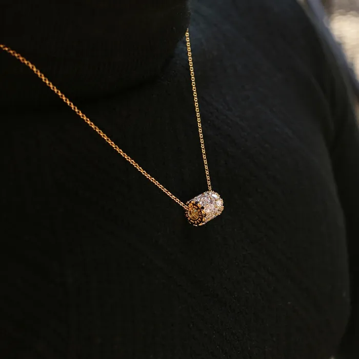 Trendolla Jewelry Necklaces Black Imperial Crown Men Necklace