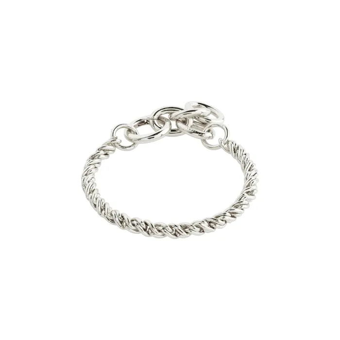 Pilgrim Bracelets Learn Silver Plated Bracelet