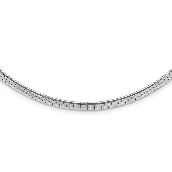 WB Choice Jewelry Necklaces Sterling Silver Rhodium Plated 4mm w2 in Ext Cubetto ChainWBCQG2555R16