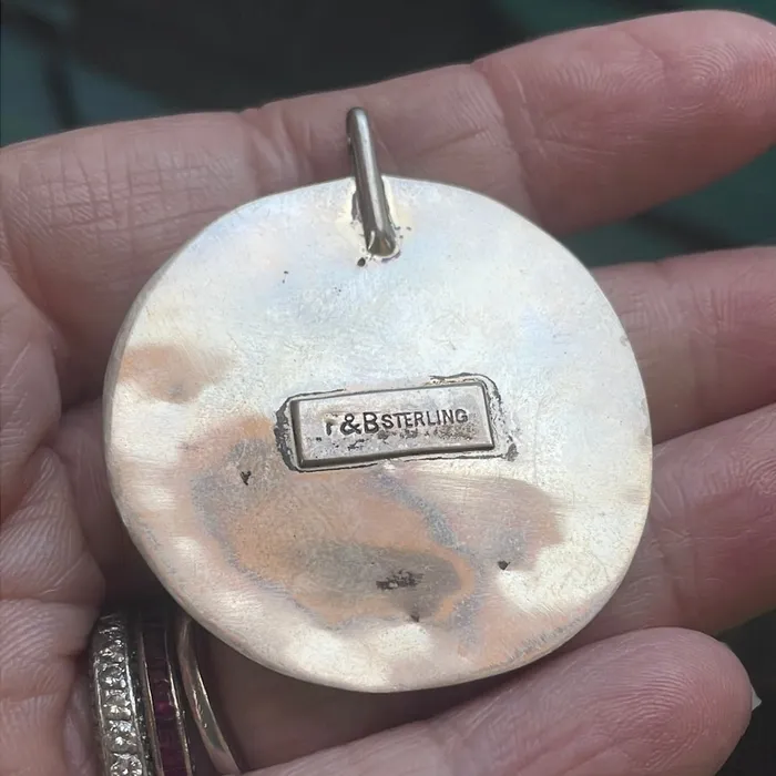 Goddess Pendant Sterling Silver Art Nouveau Antique Vintage Paris Jewelry Necklaces