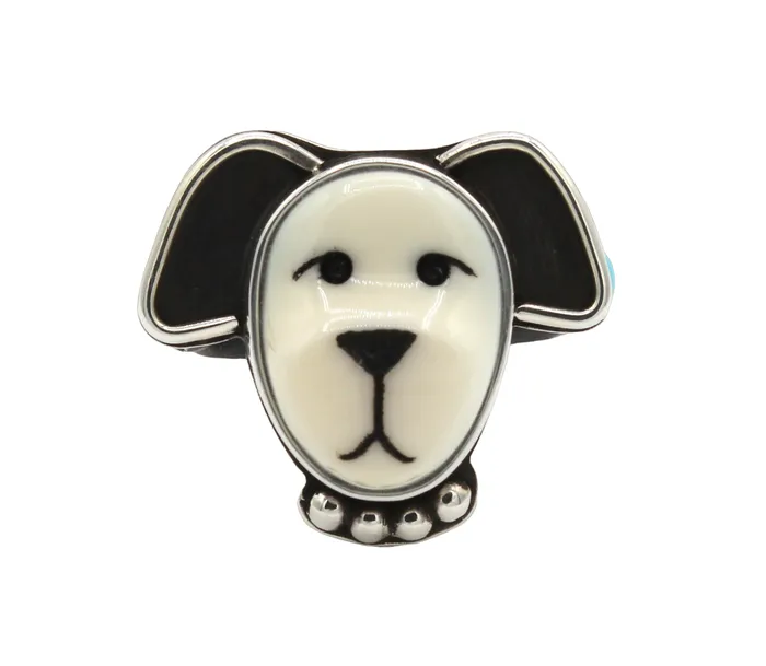 Michelle Tapia Rings Medium Dog with Collar Ring