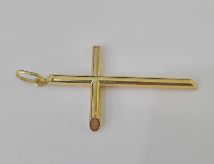 Gold and Diamond Charm Necklaces Real 10K Jesus Crucifix Cross Pendant 25 Yellow Gold Charm Genuine