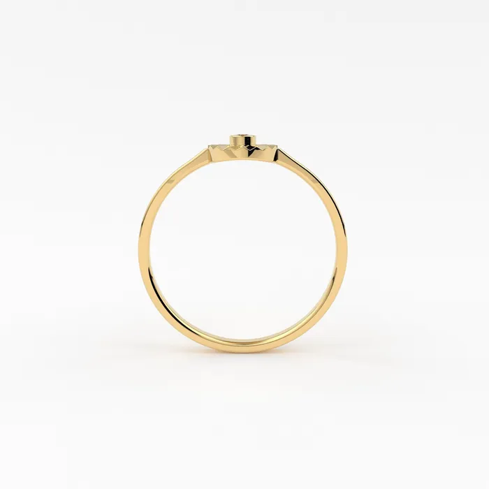 Rings Jalvi Co Diamond Ring 14k Bezel Setting Diamond Cut Diamond Solitaire Ring Ballerina Disc Ring Diamond Cut Ray Ring Rings Jalvi Co Diamond Ring 14k Bezel Setting Diamond Cut Diamond Solitaire Ring Ballerina Disc Ring Diamond Cut Ray Ring