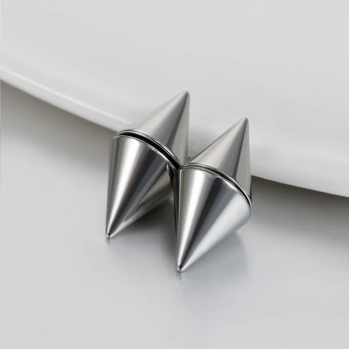 Mens Magnetic No Piercing Double Side Rivet Ear Stud sparklingselections Earrings Mens Magnetic No Piercing Double Side Rivet Ear Stud sparklingselections Earrings