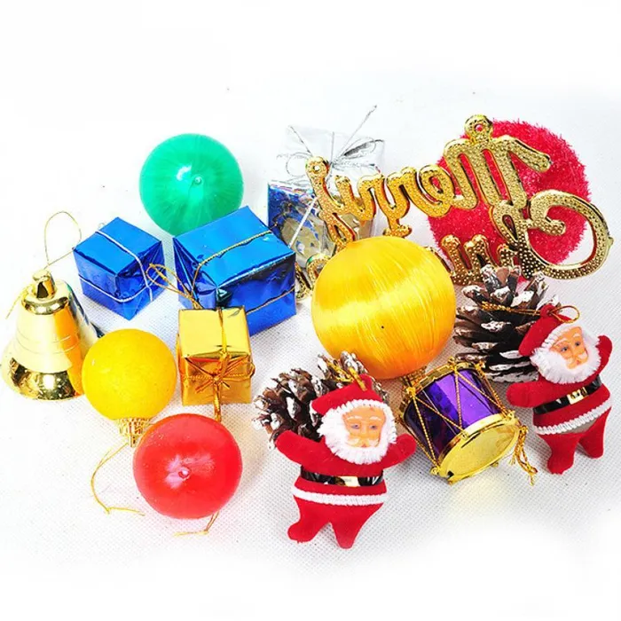 sparklingselections Necklaces Christmas Tree Pendant Decoration Christmas Ornaments 15 Pcs