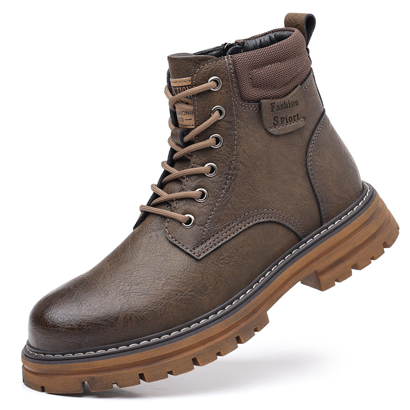 Homme Boots À Lacet En Cuir  | Boots Boots Boots